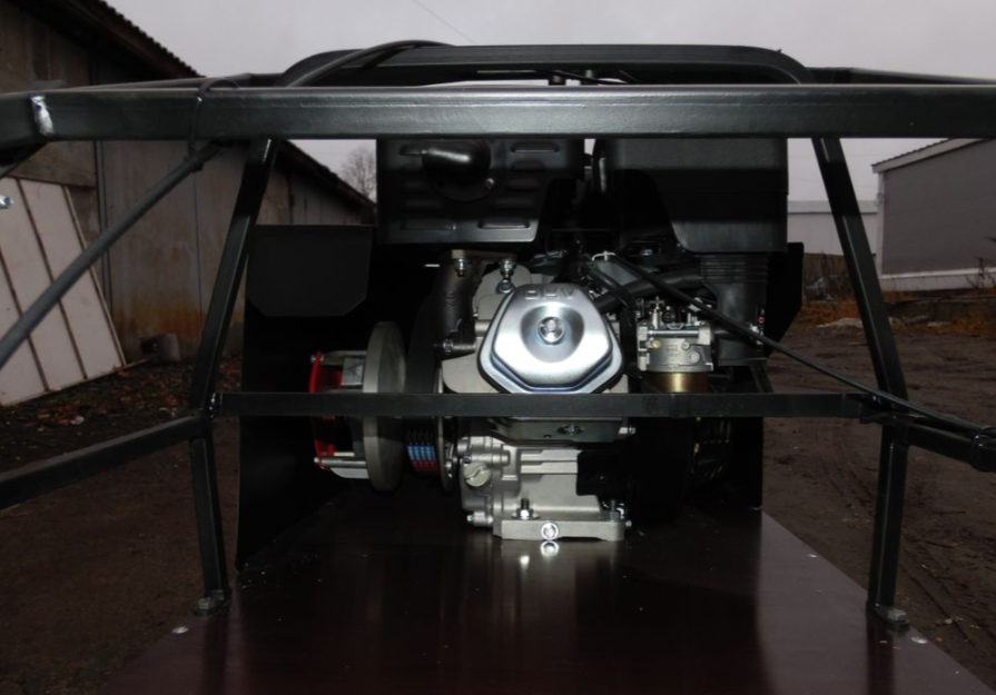 Мотобуксировщик AhtaR Зима 15 л/с с вариатором в Орехово-Зуево