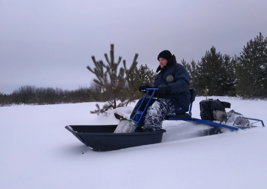 Мотобуксировщик толкач Альбатрос-XL8 с модулем. Без фары, тележки в Орехово-Зуево
