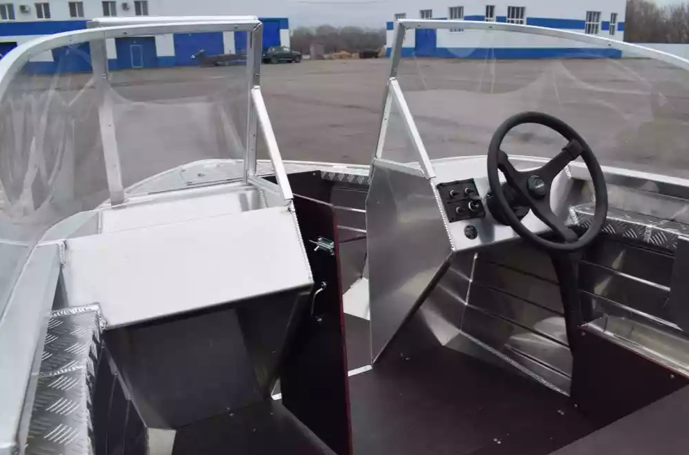 Алюминиевая лодка Wyatboat-390 DCM Увеличенный борт в Орехово-Зуево