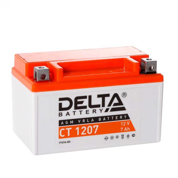 Аккумулятор Delta CT 1207 (12V / 7Ah) в Орехово-Зуево