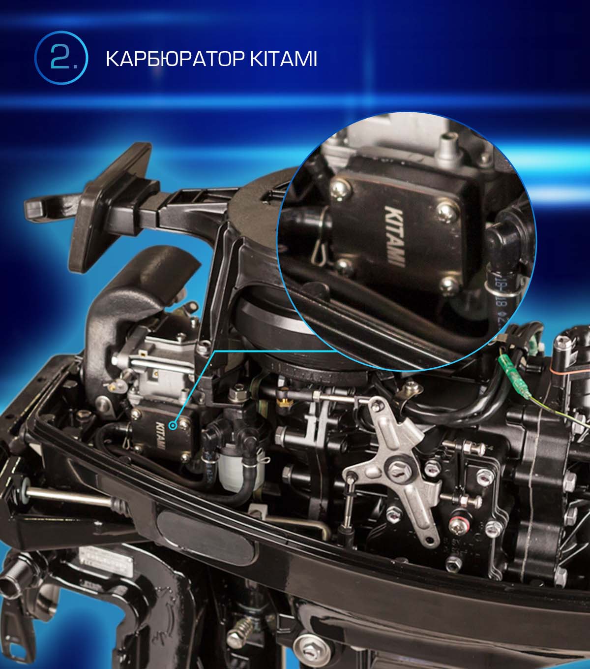 Лодочный мотор MARLIN PROLINE MP 9.9 (20) AWRS FORCE в Орехово-Зуево