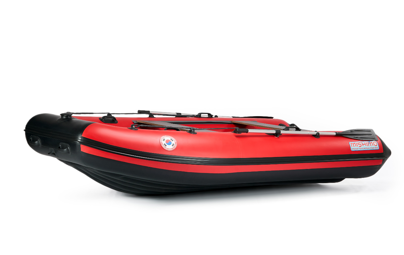 КОМПЛЕКТ ЛОДКА MISHIMO RAPID 380 + ЛОДОЧНЫЙ МОТОР MARLIN MP 9.9 (20) AMHS PROLINE FORCE в Орехово-Зуево