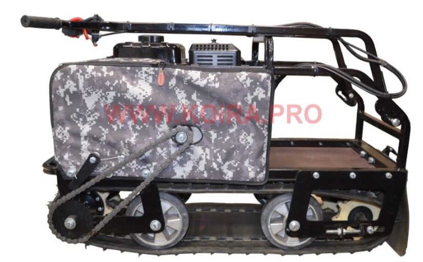 Мини мотобуксировщик КОЙРА "Вжик" (107 см) 7 л/с с ручным стартером в Орехово-Зуево