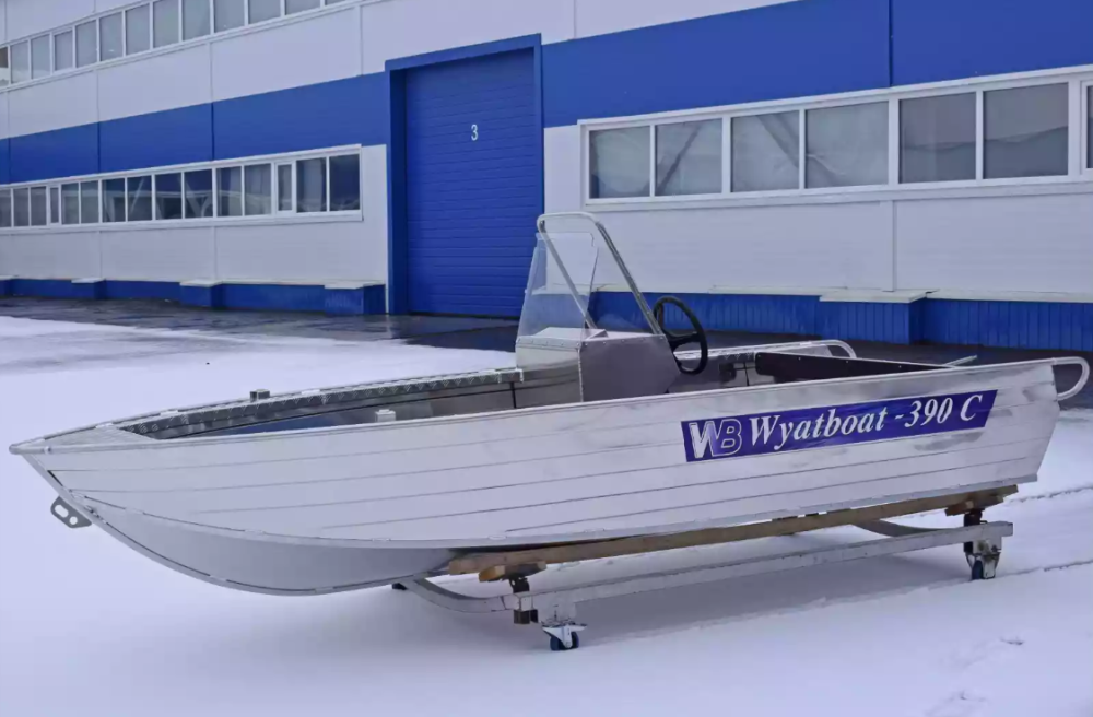 Алюминиевая лодка Wyatboat-390 C в Орехово-Зуево