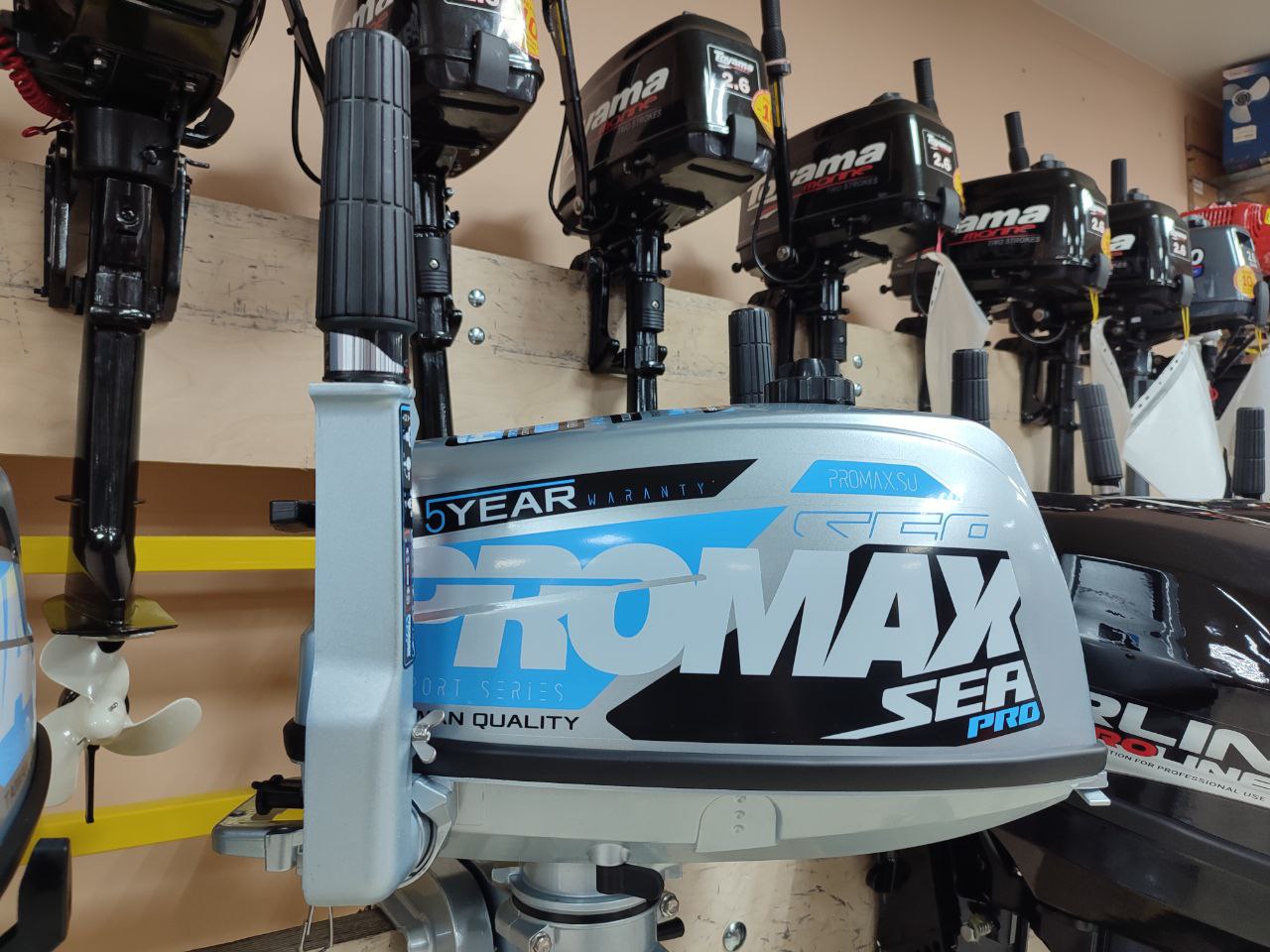 Лодочный мотор PROMAX SP5FHS (внешний бак 12 л) в Орехово-Зуево