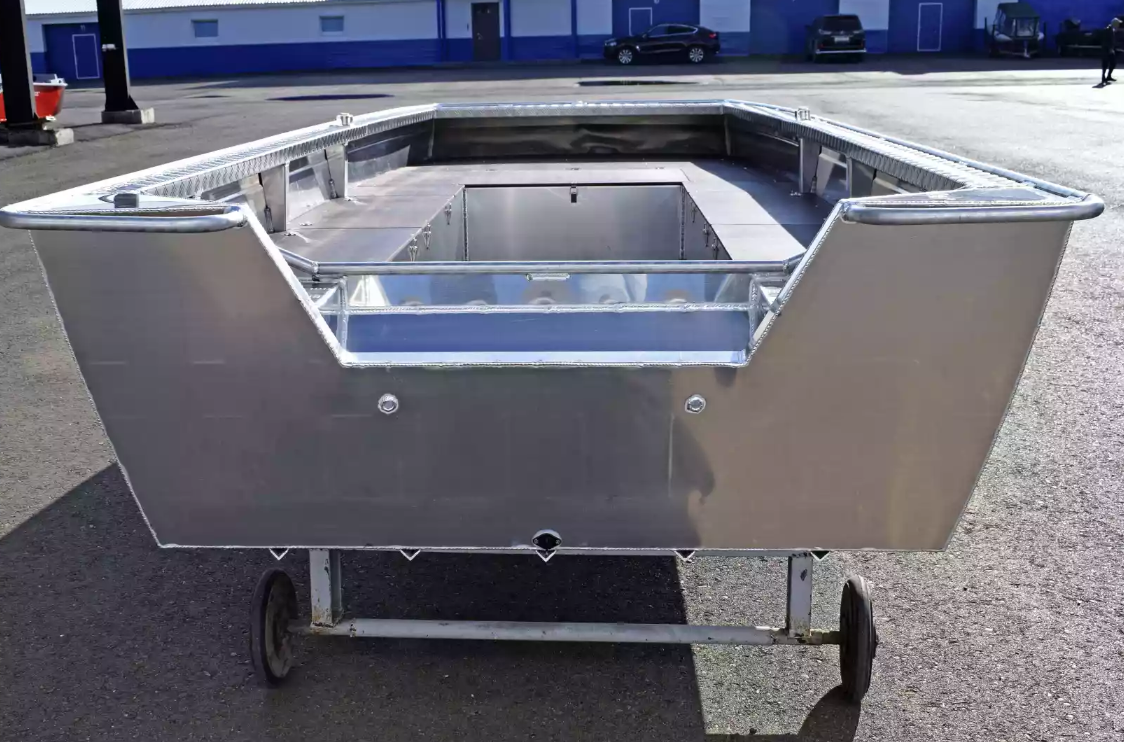 Алюминиевая лодка Wyatboat-490 Jonboat в Орехово-Зуево