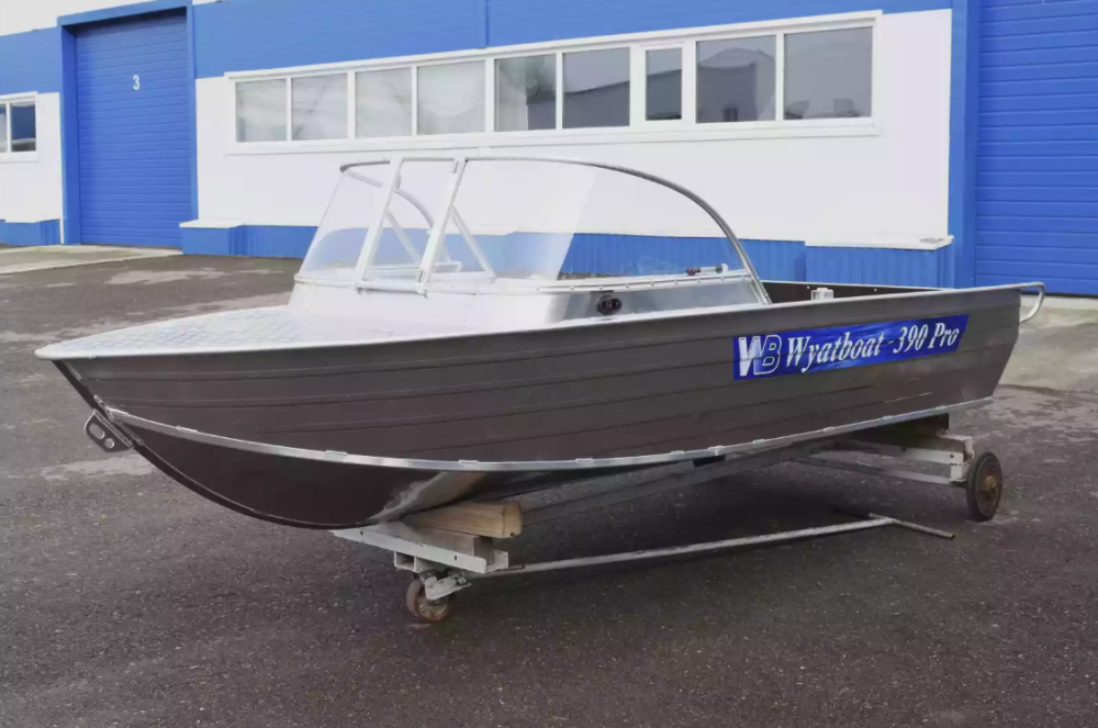 Алюминиевая лодка Wyatboat-390 Pro в Орехово-Зуево