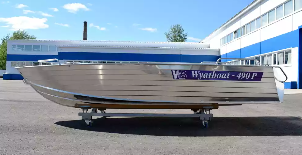 Алюминиевая лодка Wyatboat-490 P в Орехово-Зуево