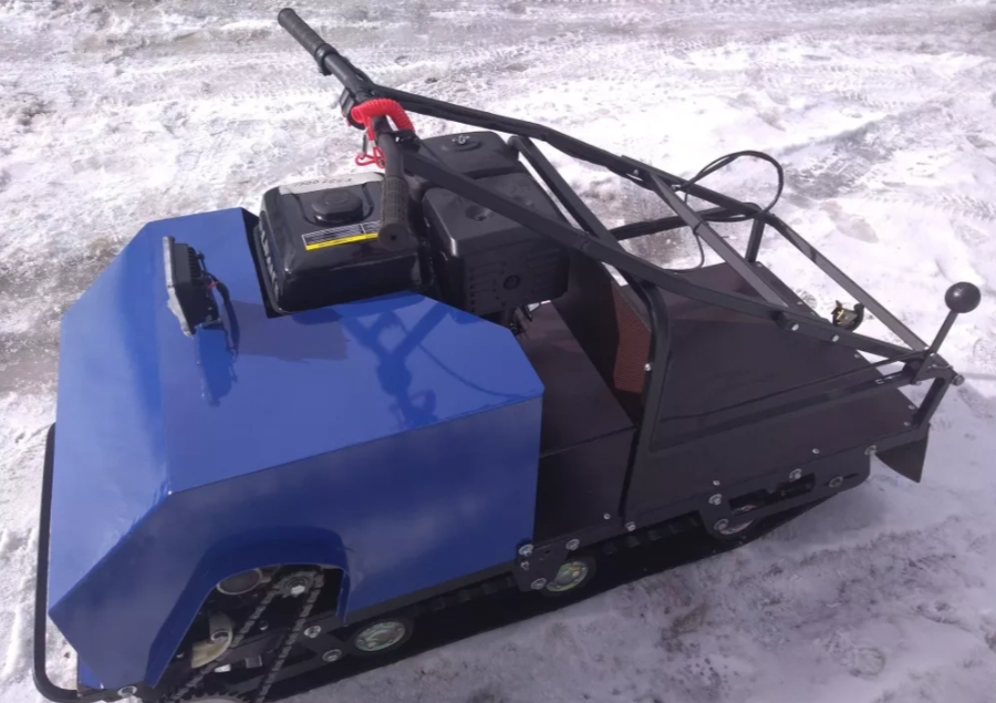 Мотобуксировщик AhtaR ЗИМА с реверсом (задний ход) в Орехово-Зуево