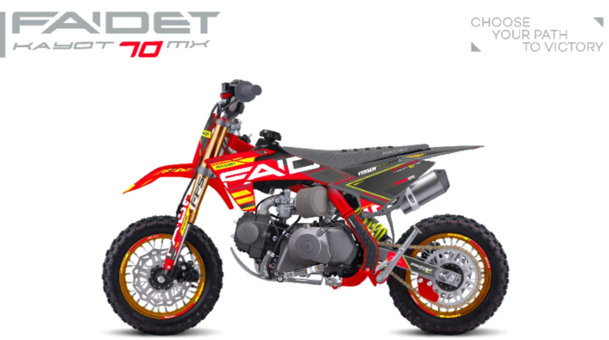 Питбайк FAIDET KAYOT 70 12/10 в Орехово-Зуево