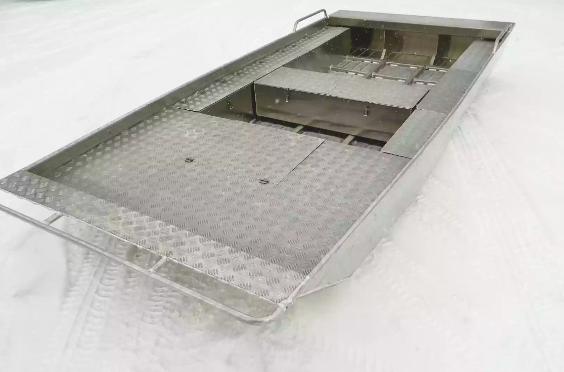 Алюминиевая лодка Wyatboat-390 Jonboat в Орехово-Зуево