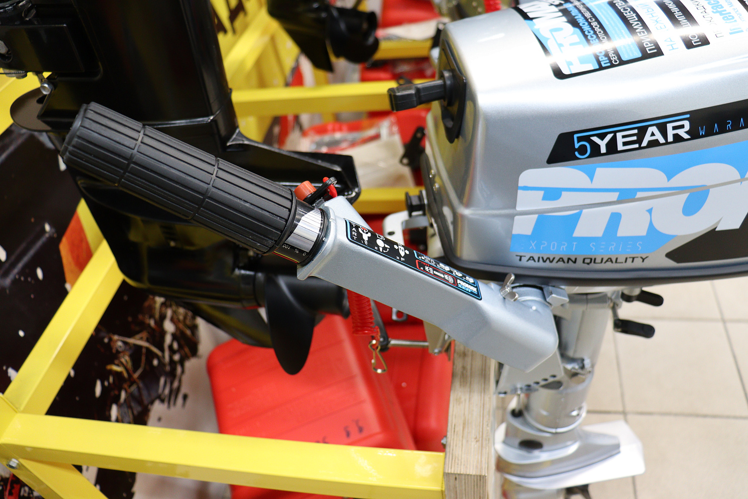 Лодочный мотор PROMAX SP5FHS (внешний бак 12 л) в Орехово-Зуево