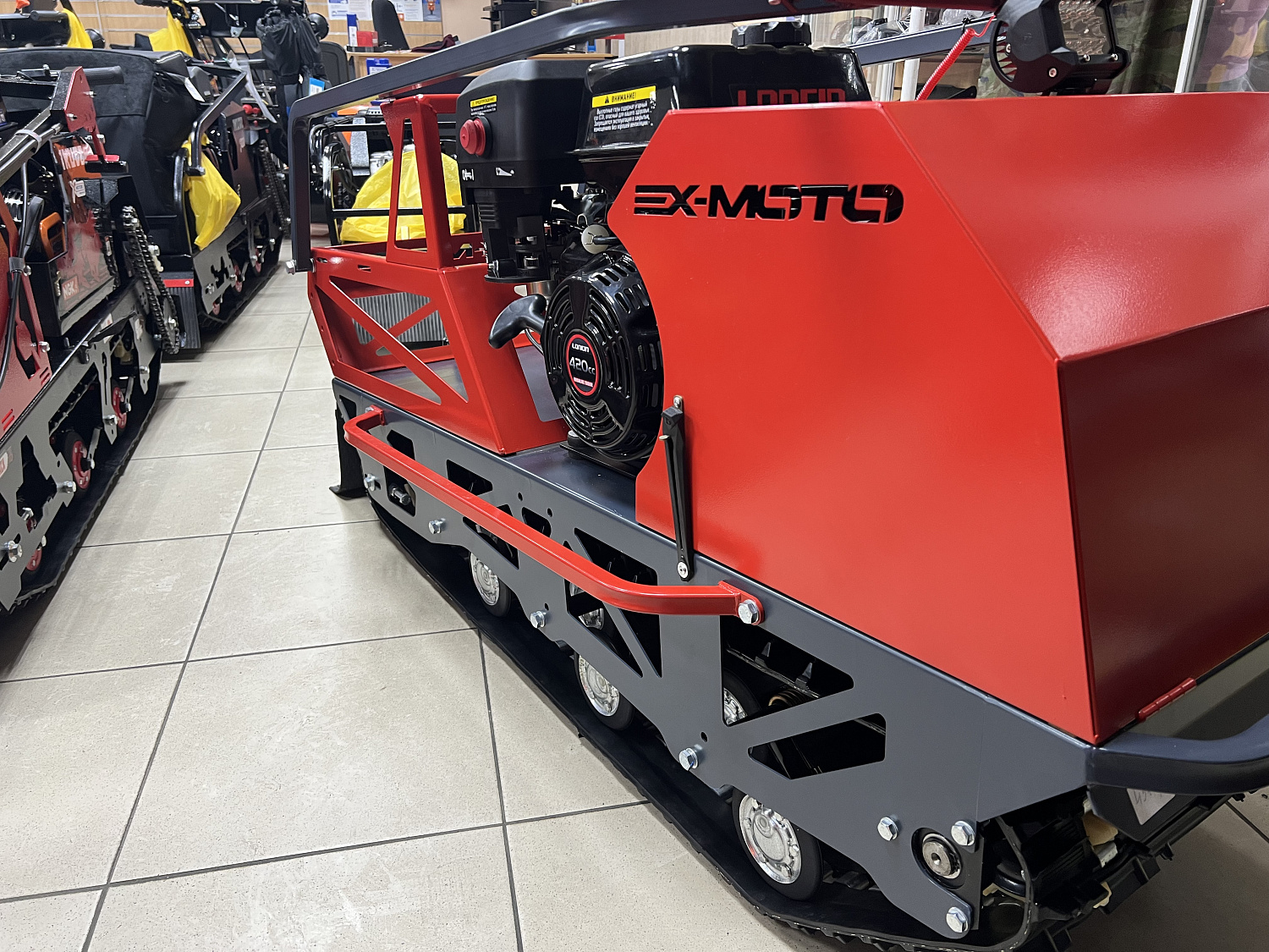 Мотобуксировщик EX-MOTO SNOWDOG S500 15л.с в Орехово-Зуево