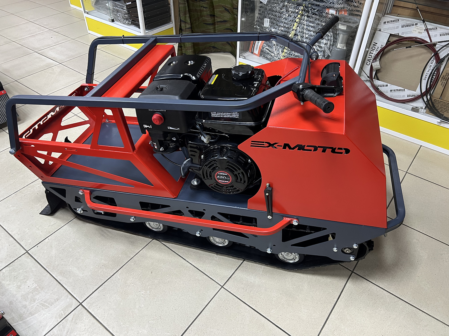 Мотобуксировщик EX-MOTO SNOWDOG S500 15л.с в Орехово-Зуево