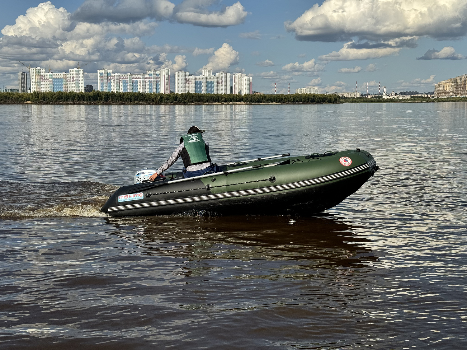 Лодка MISHIMO BIG FLOOR 400 в Орехово-Зуево