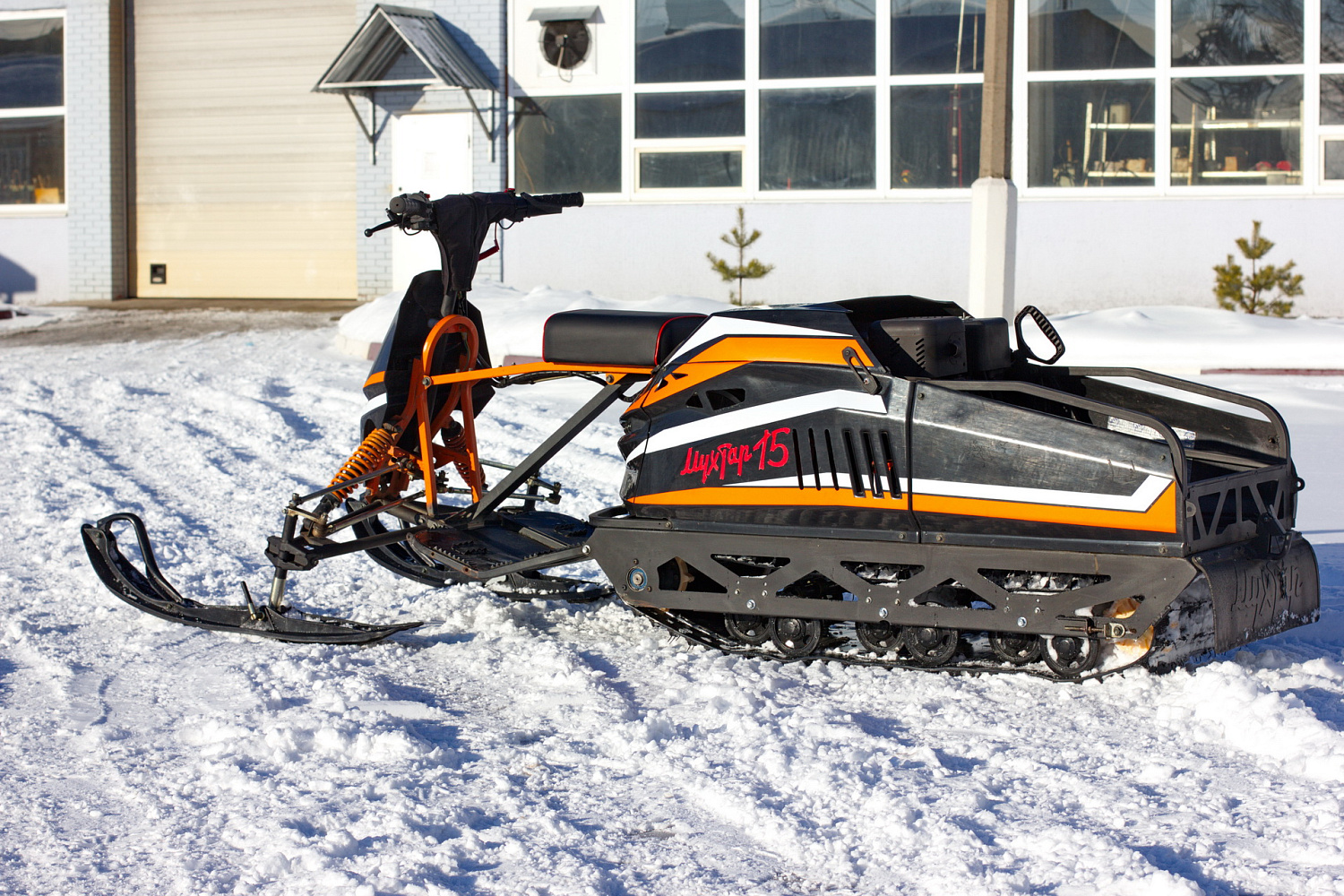 Мотобуксировщик IRBIS Мухтар 15 с лыжным модулем в комплекте в Орехово-Зуево