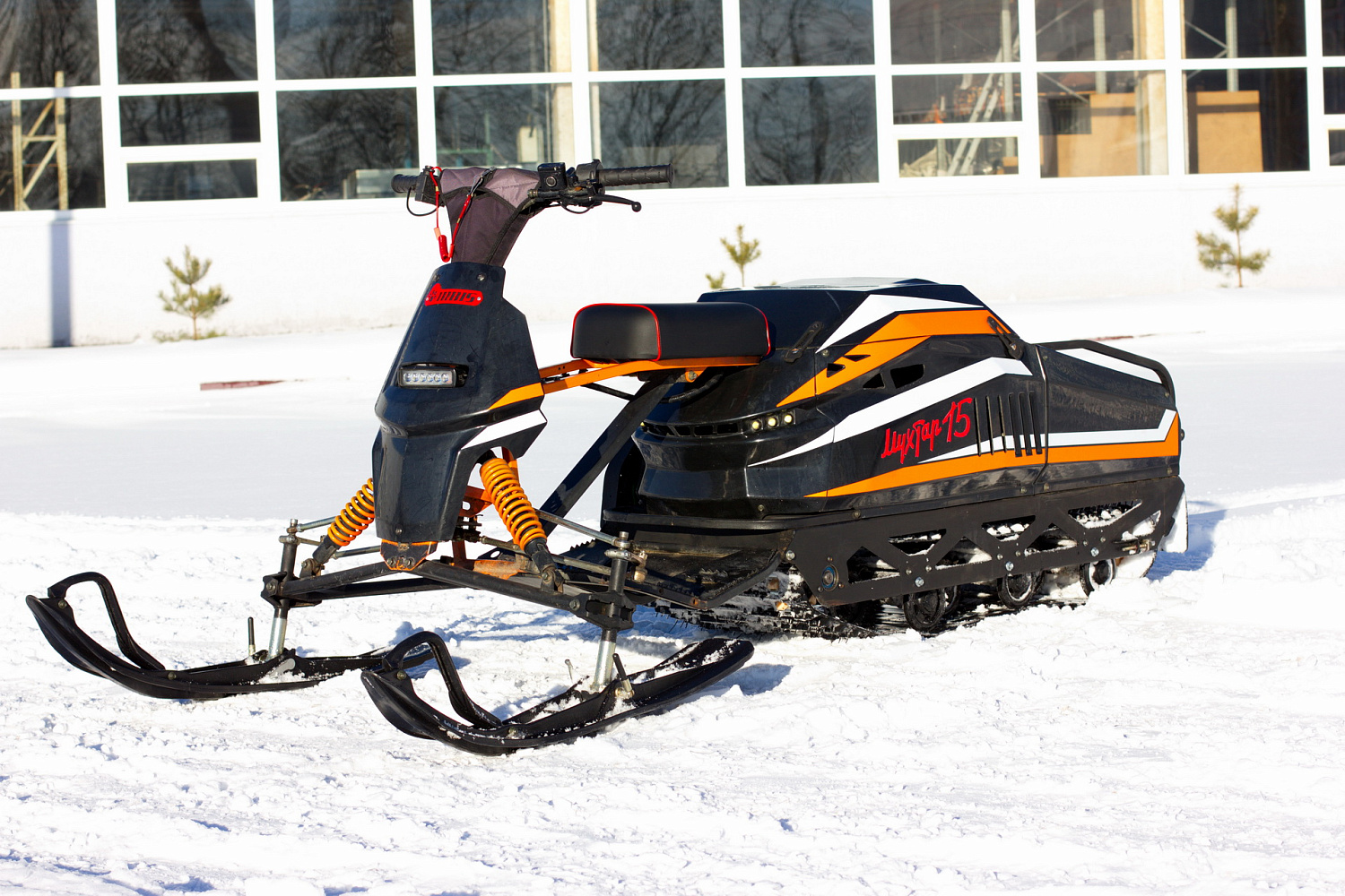 Мотобуксировщик IRBIS Мухтар 15 с лыжным модулем в комплекте в Орехово-Зуево