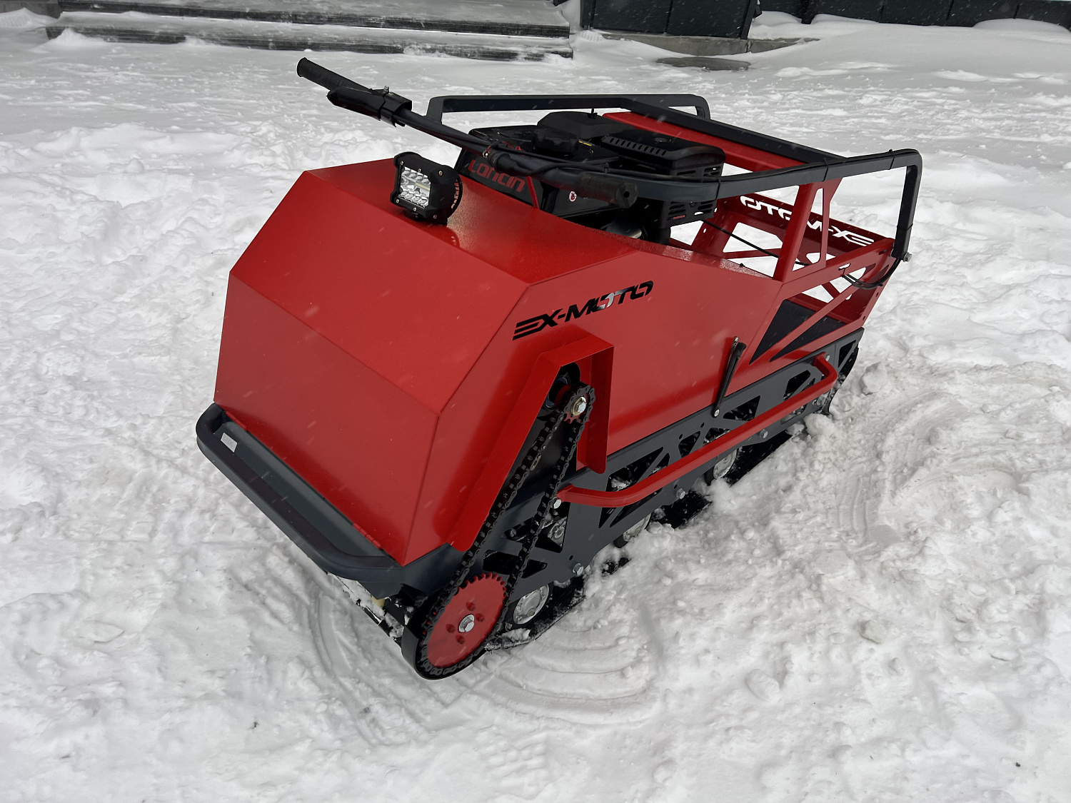 Мотобуксировщик EX-MOTO SNOWDOG S500 15л.с в Орехово-Зуево