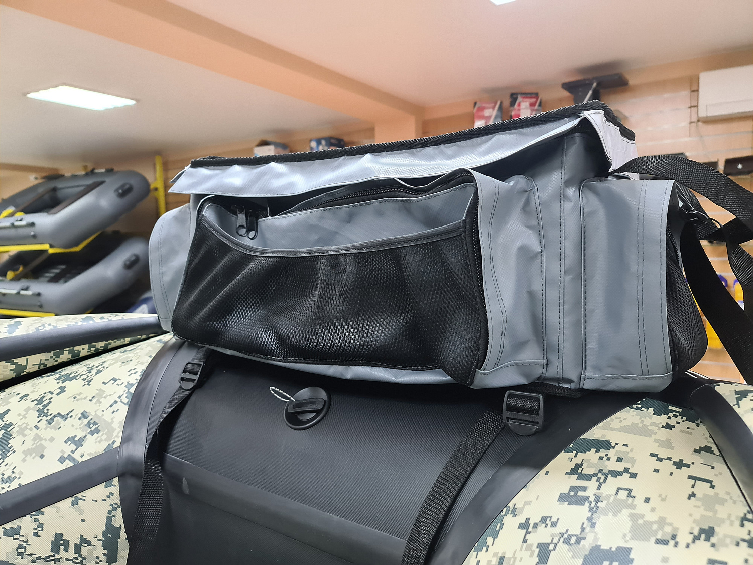 СУМКА ЛЮКС НА БАЛЛОН ДЛЯ ЛОДОК ПВХ 50Х25Х25 СМ в Орехово-Зуево