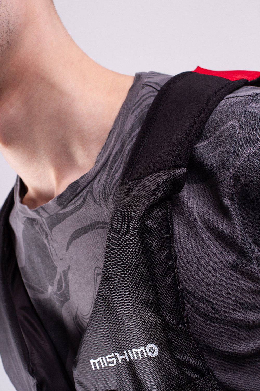 Жилет спасательный MISHIMO PRO Премиум качества Черно-красный в Орехово-Зуево